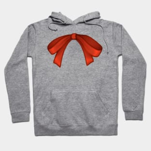 Orange Bow Hoodie